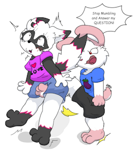 [Art Trade] Kicked and Apology