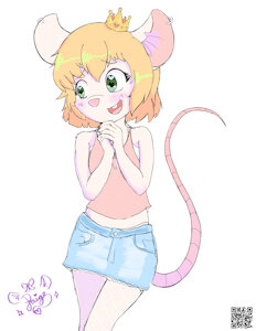 01302023 - mousey skirt