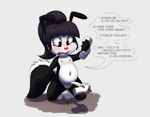 Beebe's learning a new word:o