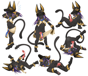 Anubis Girl Set