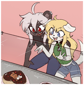 Lisa x Sally - Valentine's day 2023 Part 1 (SFW)