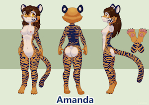 Amanda Reference sheet