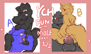 YCH ''Fun with Mole''