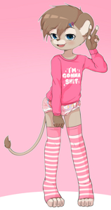 Pink Lion