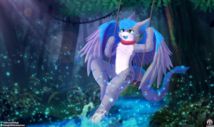 Cozy Forrest [Commission] (Speedpaint)