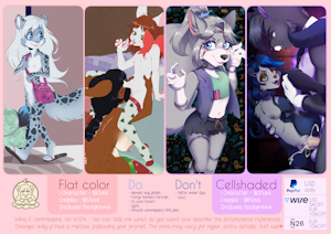 Wing it commission - OPEN -
