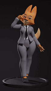 Diane Foxington VR Chat Avatar NSFW