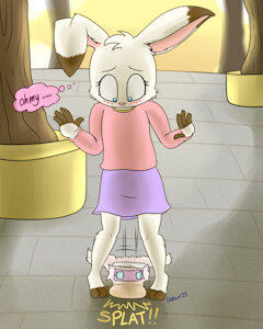 Gravity plus heavy diaper