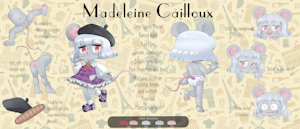 Madeleine Cailloux (Art by Yokappa)