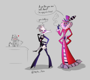 hazbin hotel fan art