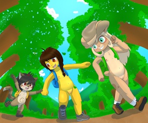 Forest Frolic, Part 1 (Art by Yosa8800)