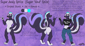 Sugar Skunk Reference Sheet