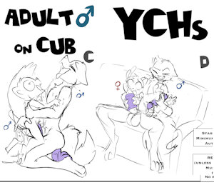 *MALE ADULT ON CUB YCHS*