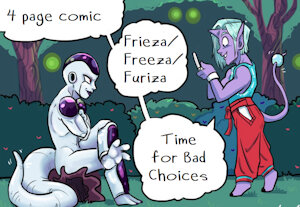 Frieza Comic (4 pages + bonus)