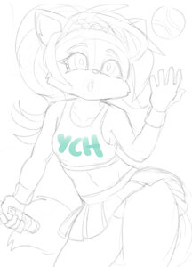 24h-Auction: Tennis girl