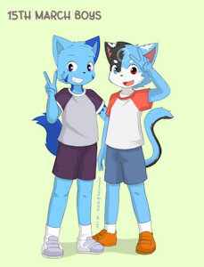 Happy Birthday To Blue Boys from beloved Friends~
