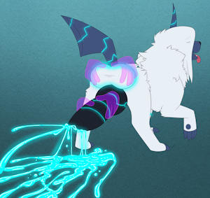 Bluewuffles [Commission - Flat Colour]