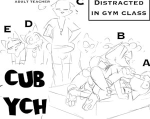 *YCH*_Distracted in gym class