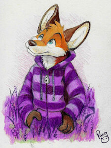 Lavender Fox