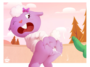 Lammy anal creampie.