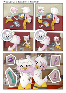 Weblena's naughty nights comic com (1/4)