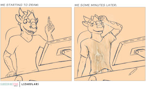 Me Befor VS Me After Drawing