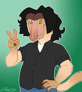 Zooshi's new fursona