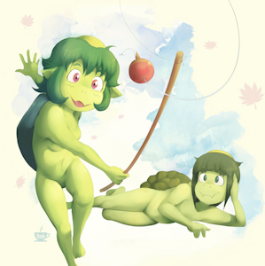 Kappa's hanging out.