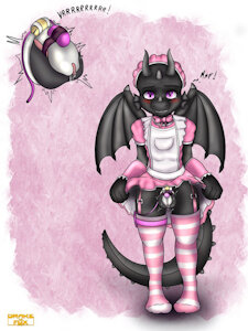 cute kinky maid