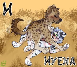 H is for Hyena
