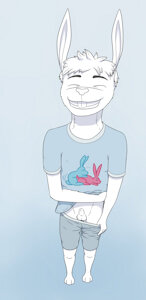 He is the easter bunny
