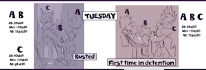 *YCHs*_BUSTED   and   FIRST TIME IN DETENTION