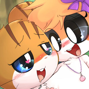 Rubbing Hamsters