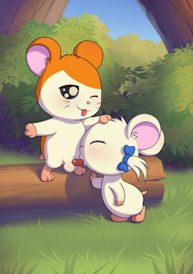 Lovers on the Forest