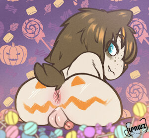 Halloween Treats (Art by LPawz)