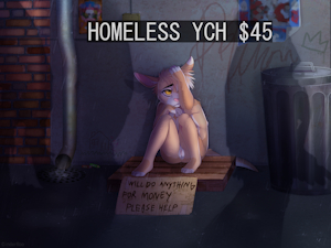 $45 Homeless YCH OPEN