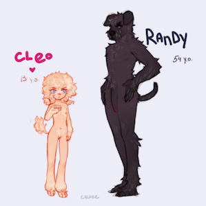 cleo and randy | adoptables OPEN