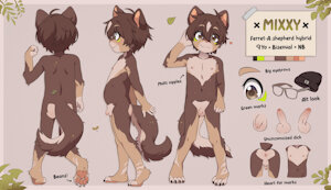 [Fursona] Mixxy the Ferresheppy