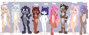 *ADOPTABLES*_Bears