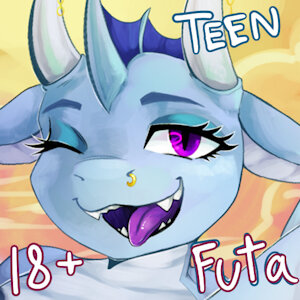 Futa Dragoness (commission)
