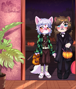 Halloweenies (Art by Sumatsuki)