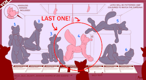 Rubber Zoo Exhibit (YCH) LAST SLOT!