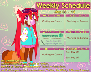 Weekly Schedule [5.08 ~ 5.14]