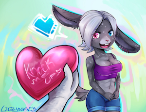 Giving a heart [commission]