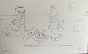 AFK Sketch "Sleepover"