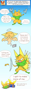 QnA Lets Cut up Slime