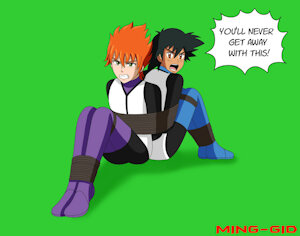 Parker and Ash Tied Up