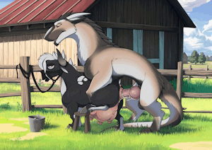 Visit at the Dairy Farm [Animated Collab]