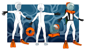 Parker’s Scuba Diving Suit
