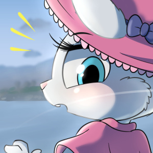 A Light Wind Picks Up a Skirt